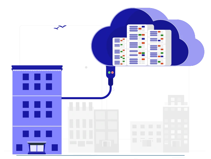 Dedicated high throughput point-to-point ethernet