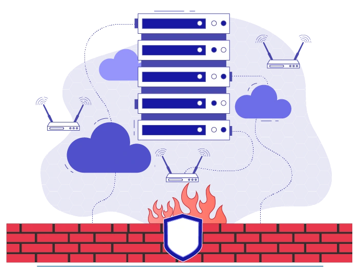 Secure your network traffic with pre-defined rules, eliminating hardware needs